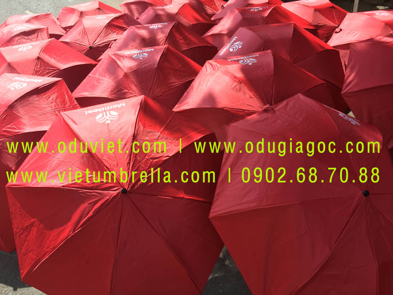 xưởng sản xuất ô dù cầm tay in logo quảng cáo